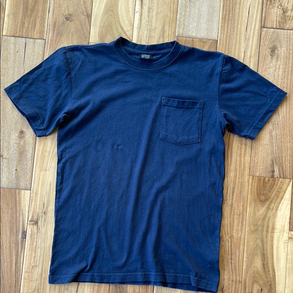 FILSON Classic Navy Blue Men's T-Shirt